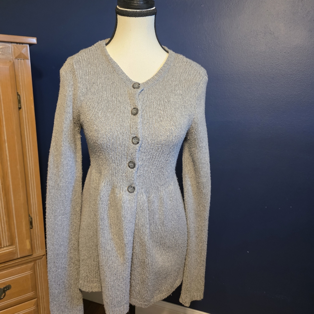 Vince Charcoal Knit Sweater